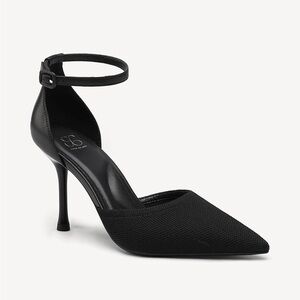 NEW Cosy Island Bicolor Strapped Pointed Toe Stiletto Pumps size 8.5